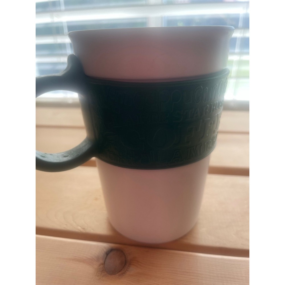 2008 Starbucks Cersmic Green Silicone Mug